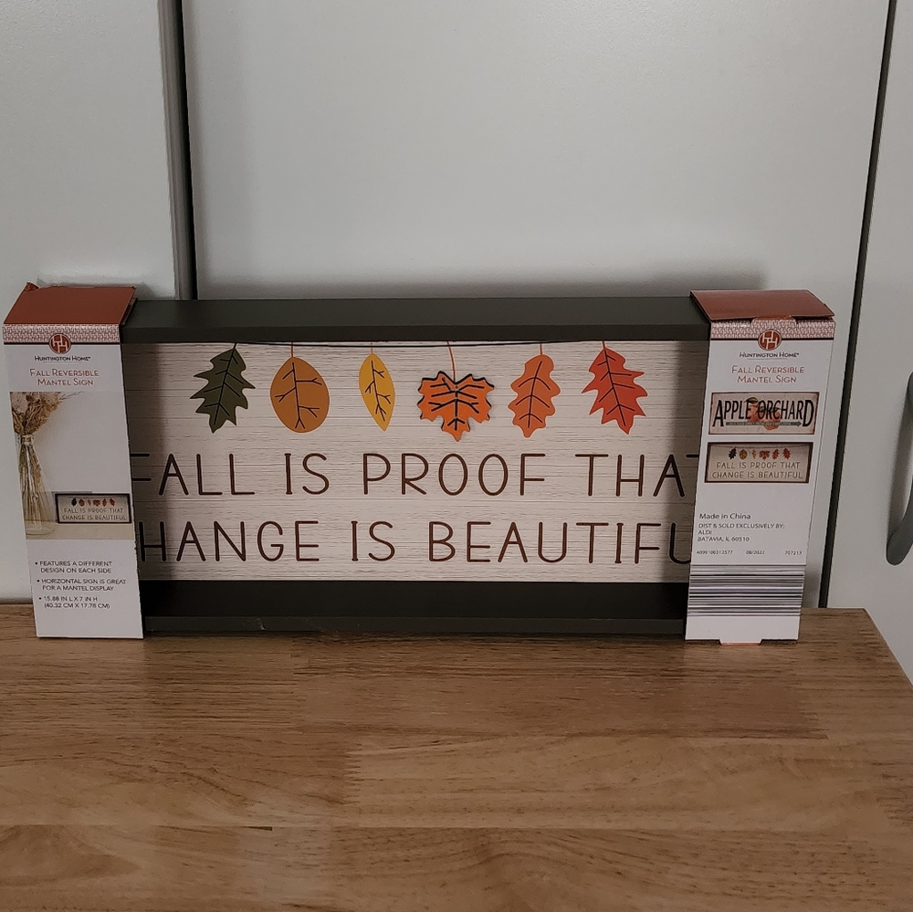 Fall Decor double sided
